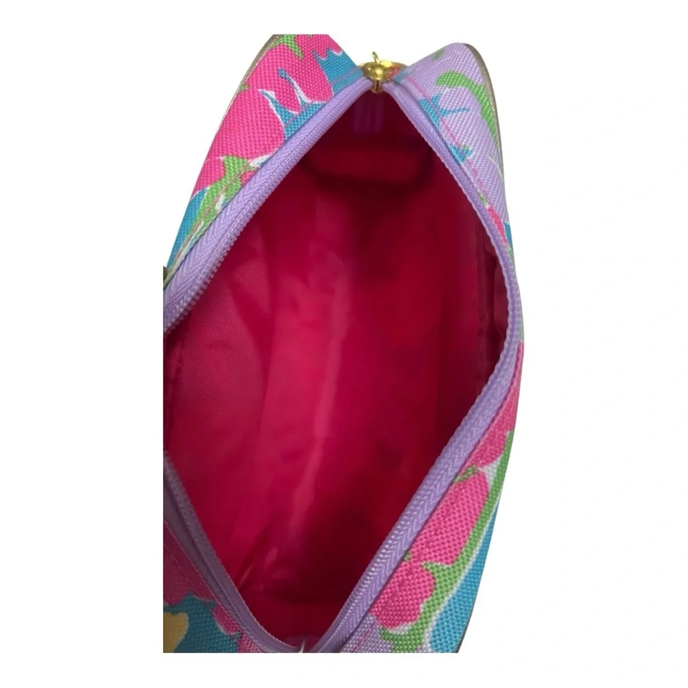 Lilly Pulitzer Estee Lauder Floral Cosmetic Bag